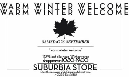 Warm Winter Welcome im Suburbia